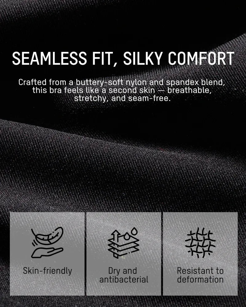 Jelly Support Seamless Wireless T-Shirt Bra