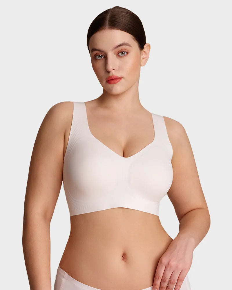 Seamless Jelly Wireless T-Shirt Bra