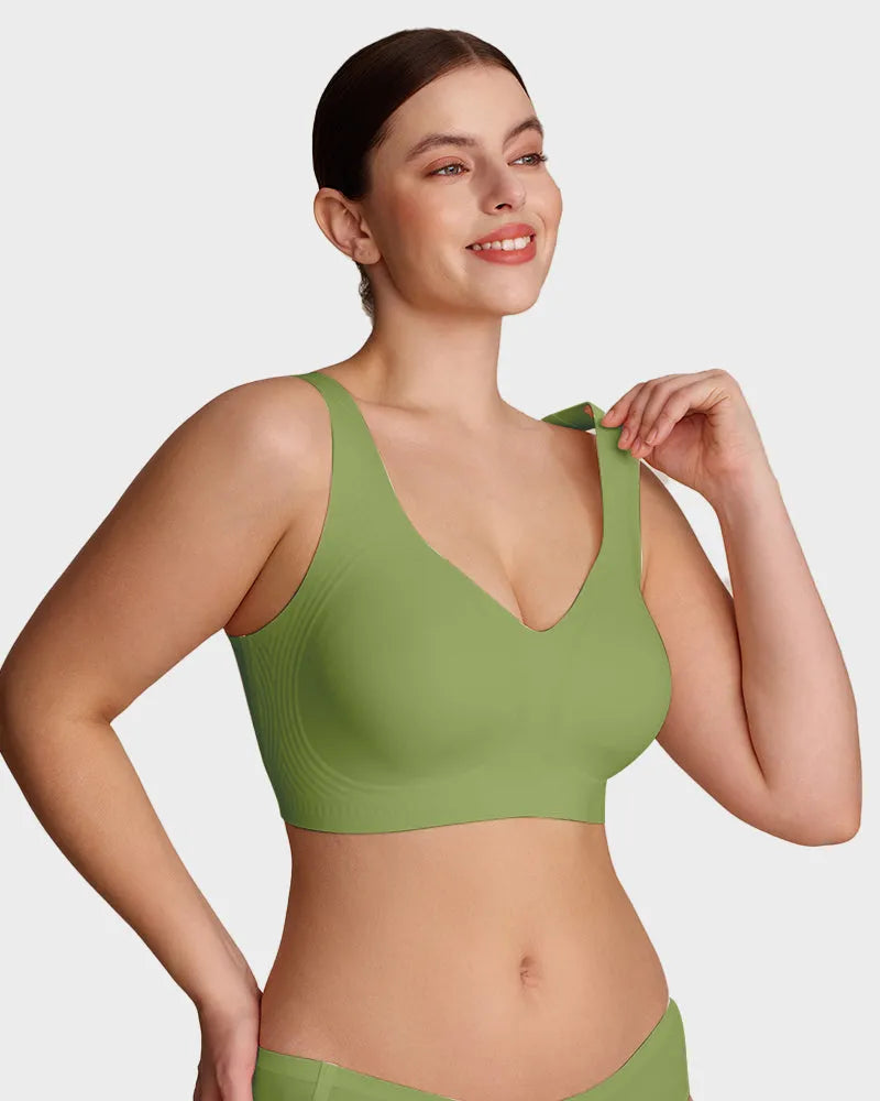 Seamless Jelly Wireless T-Shirt Bra