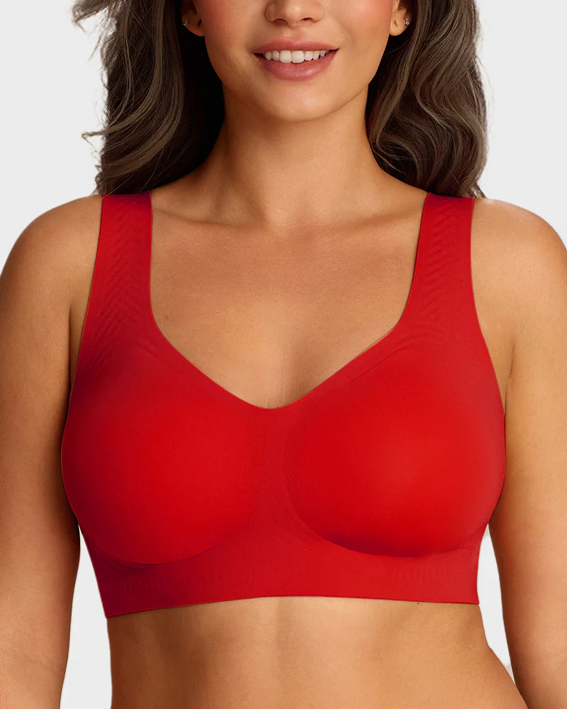 Seamless Jelly Wireless T-Shirt Bra