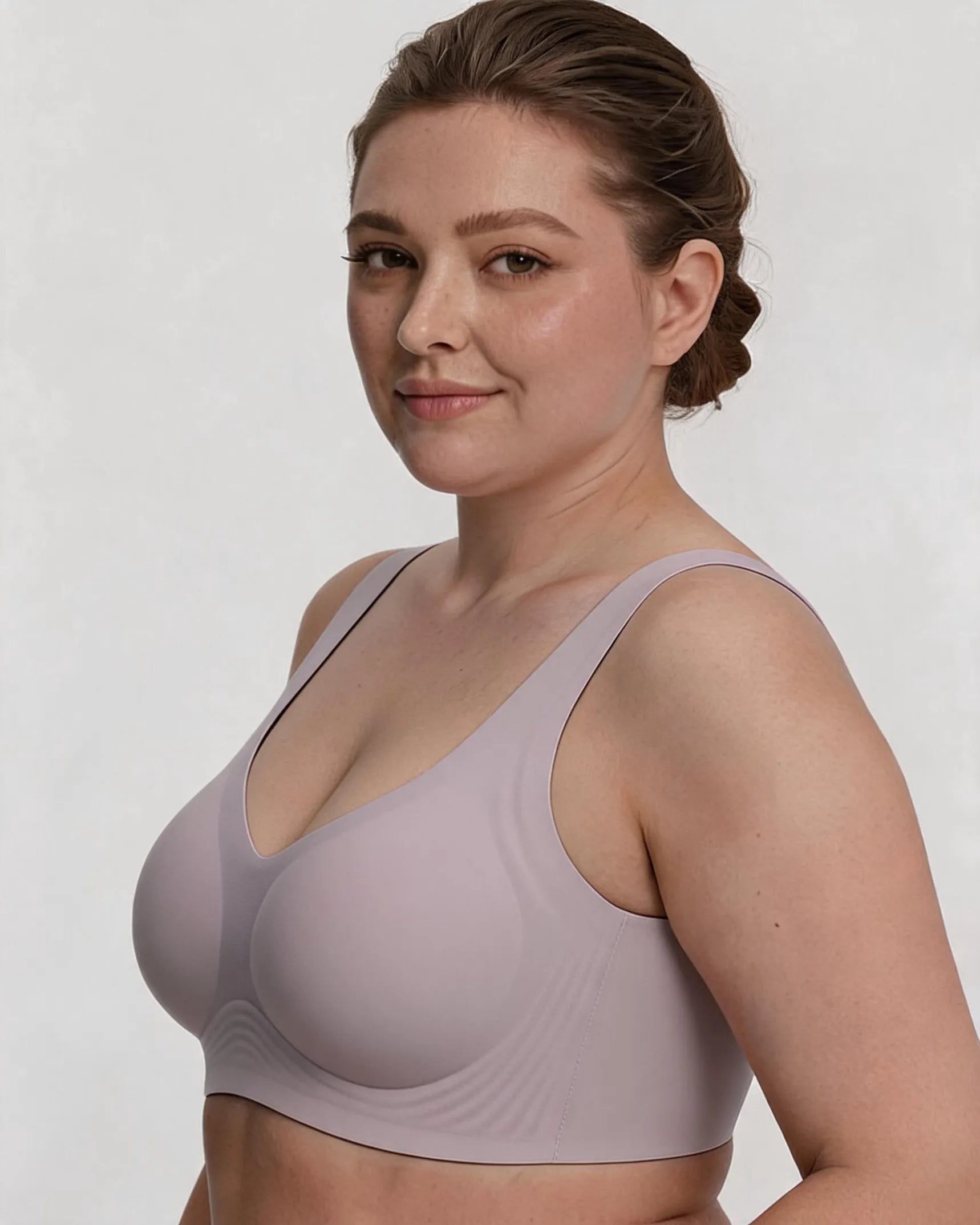 Jelly Support Strap Seamless Wireless T-Shirt Bra