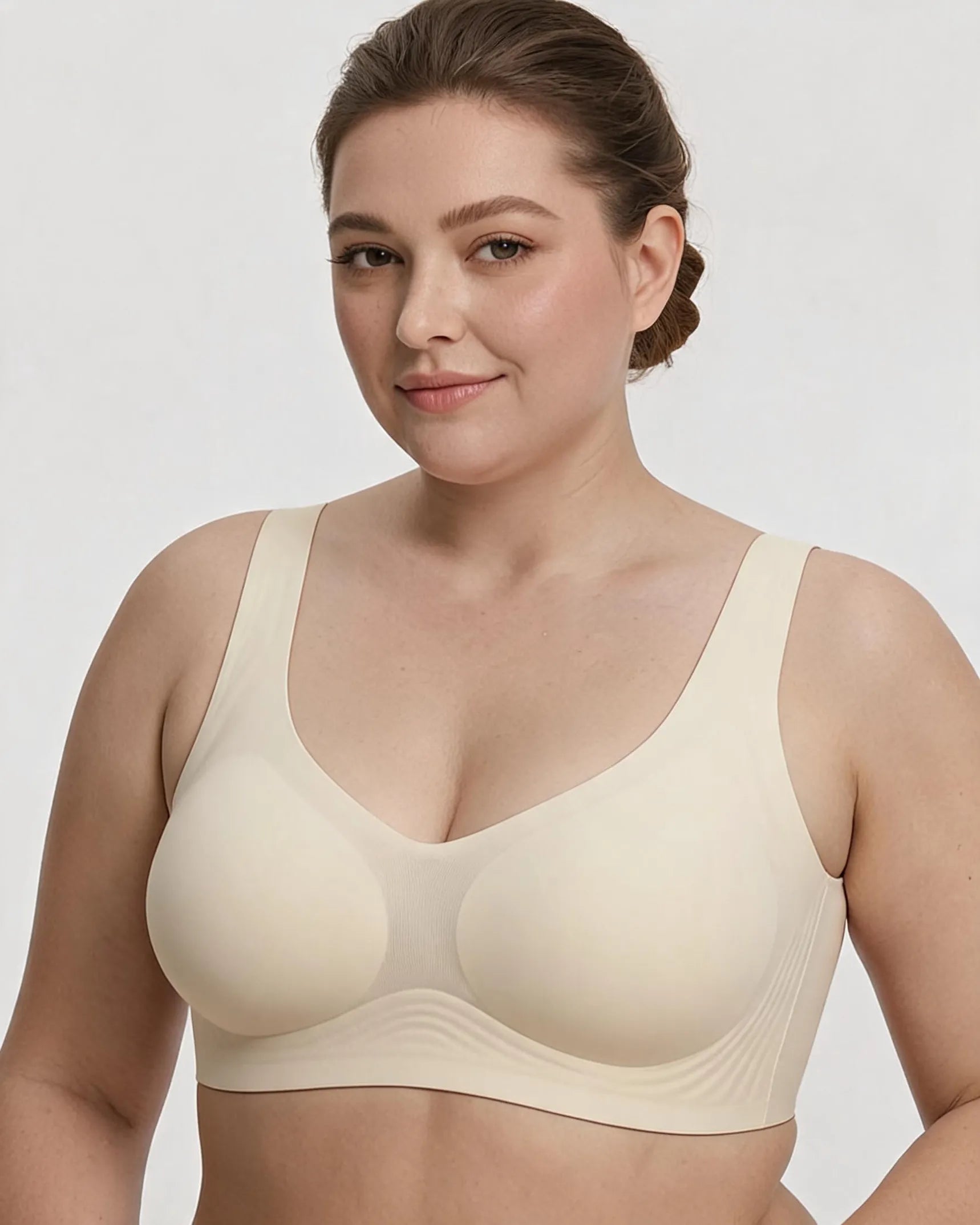 Jelly Support Strap Seamless Wireless T-Shirt Bra