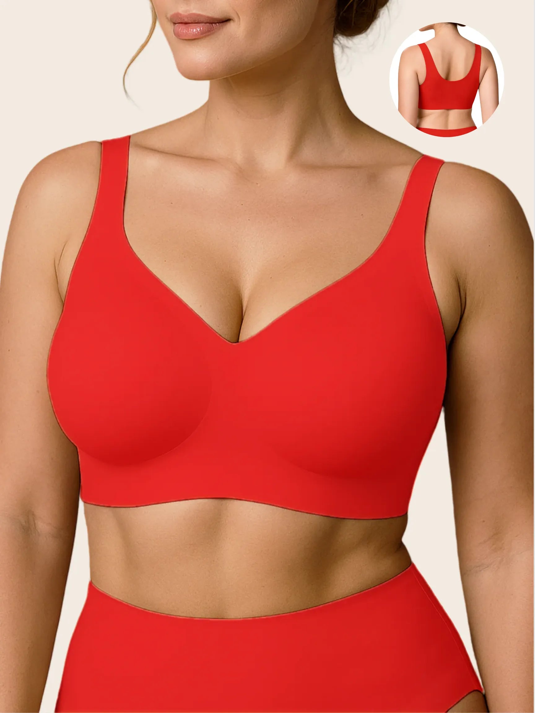 Seamless Jelly Wireless T-Shirt Bra
