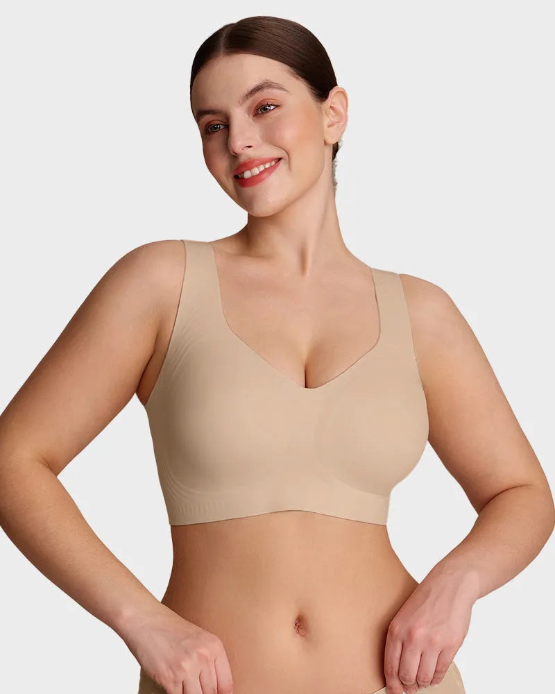 Jelly Support Seamless Wireless T-Shirt Bra