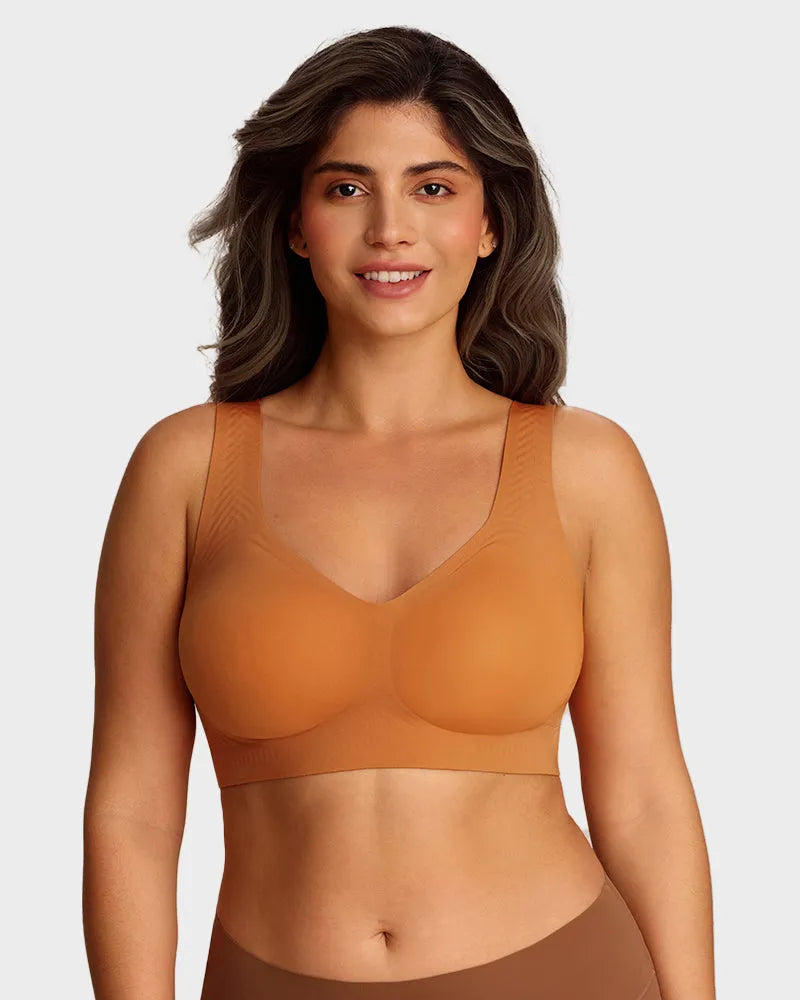 Seamless Jelly Wireless T-Shirt Bra