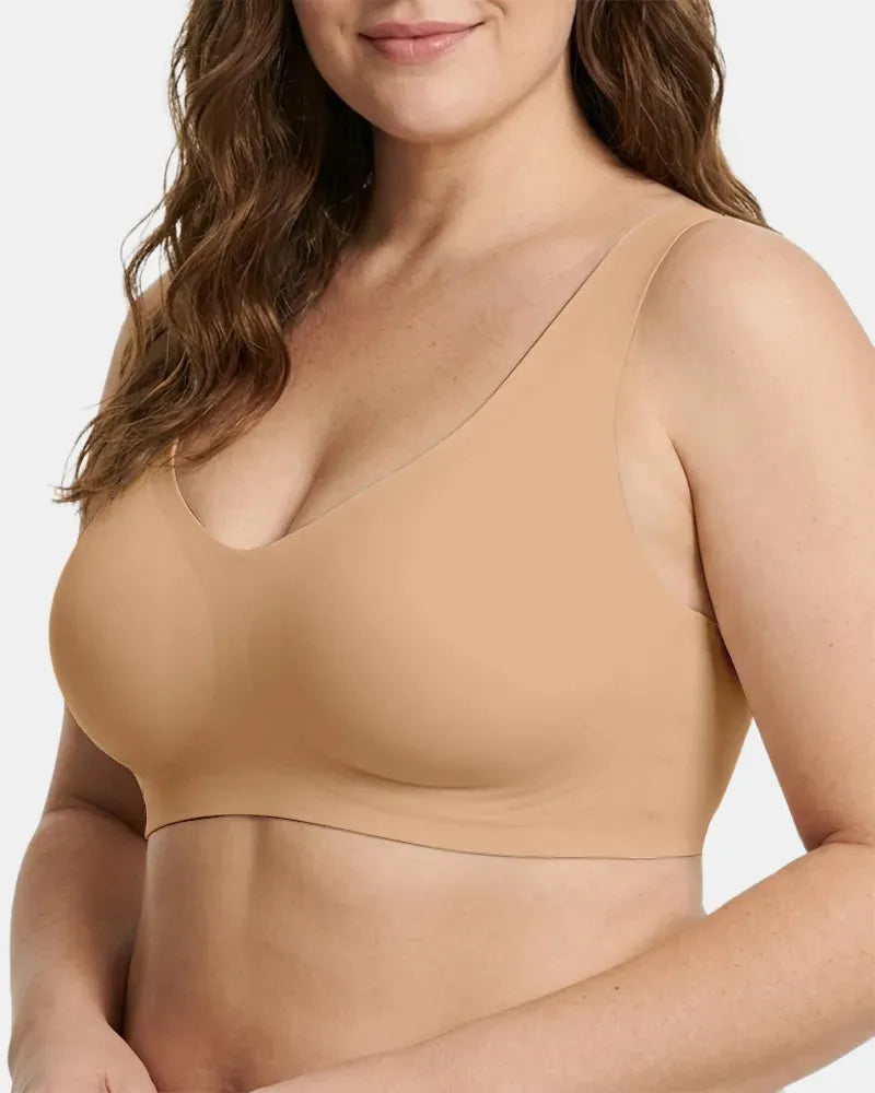 Jelly Support Seamless Wireless T-Shirt Bra