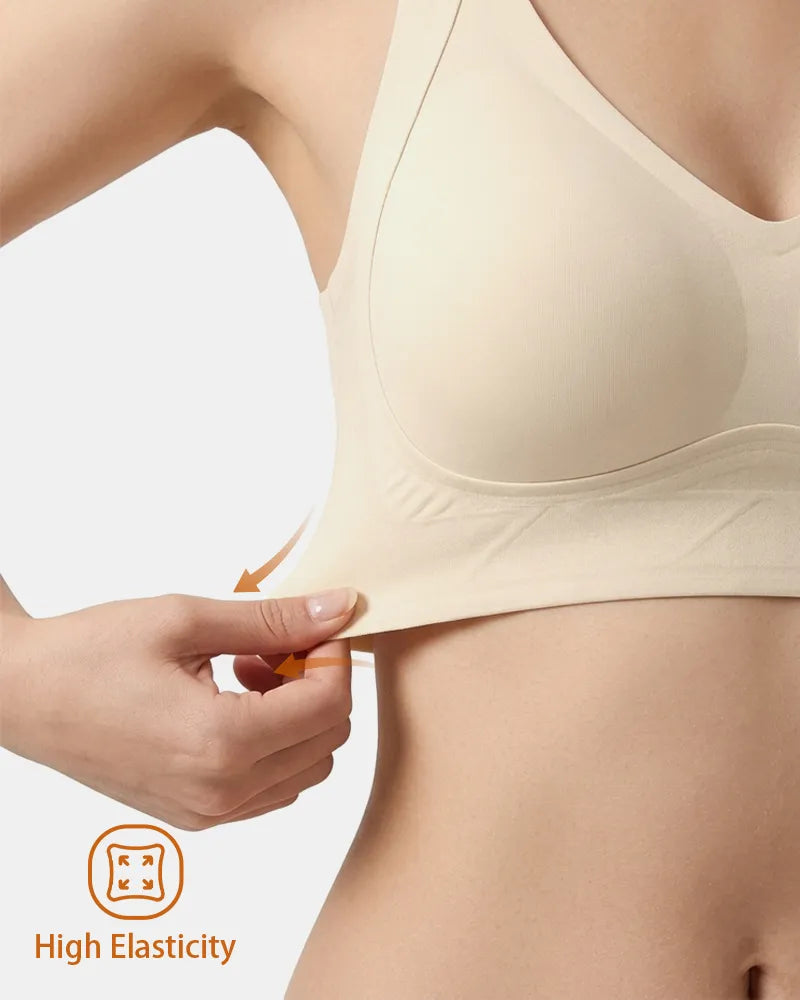 Soutien-gorge T-shirt grande taille lissant le dos