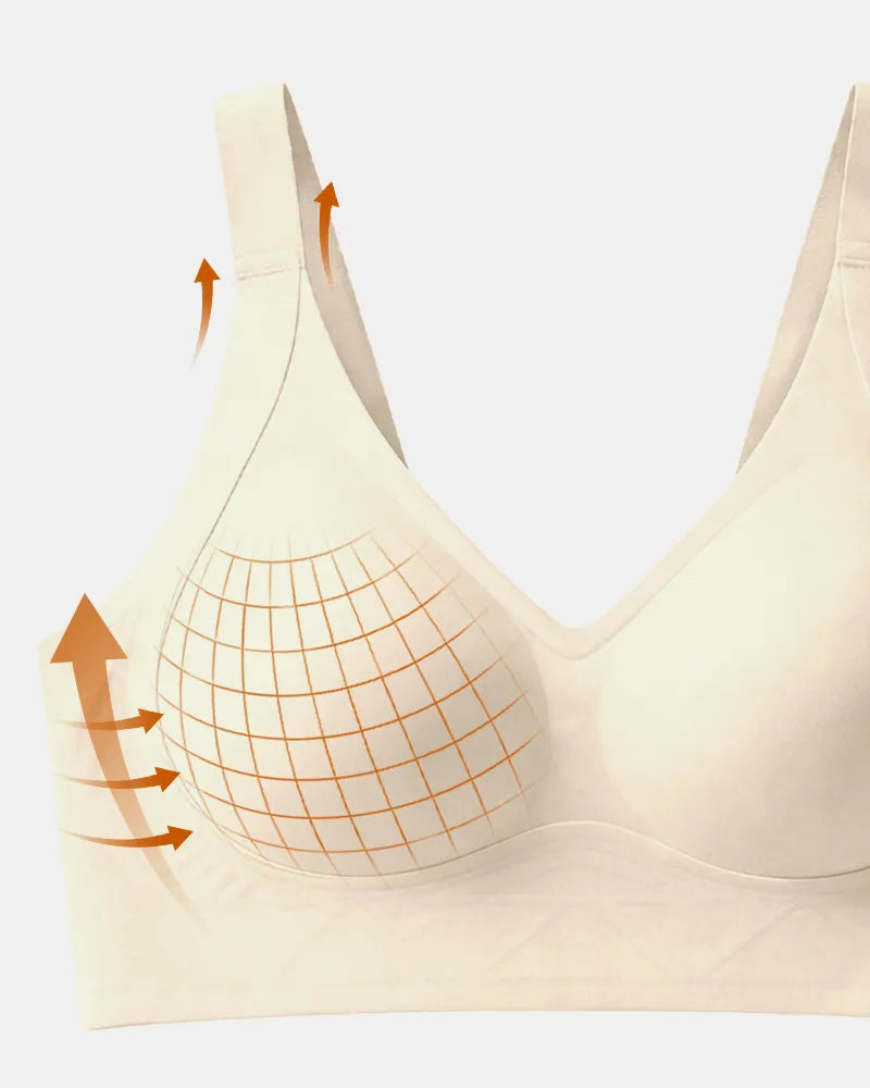 Soutien-gorge T-shirt grande taille lissant le dos