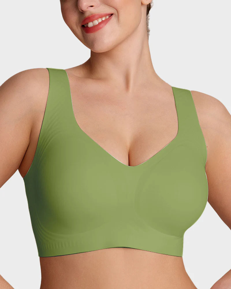 Seamless Jelly Wireless T-Shirt Bra