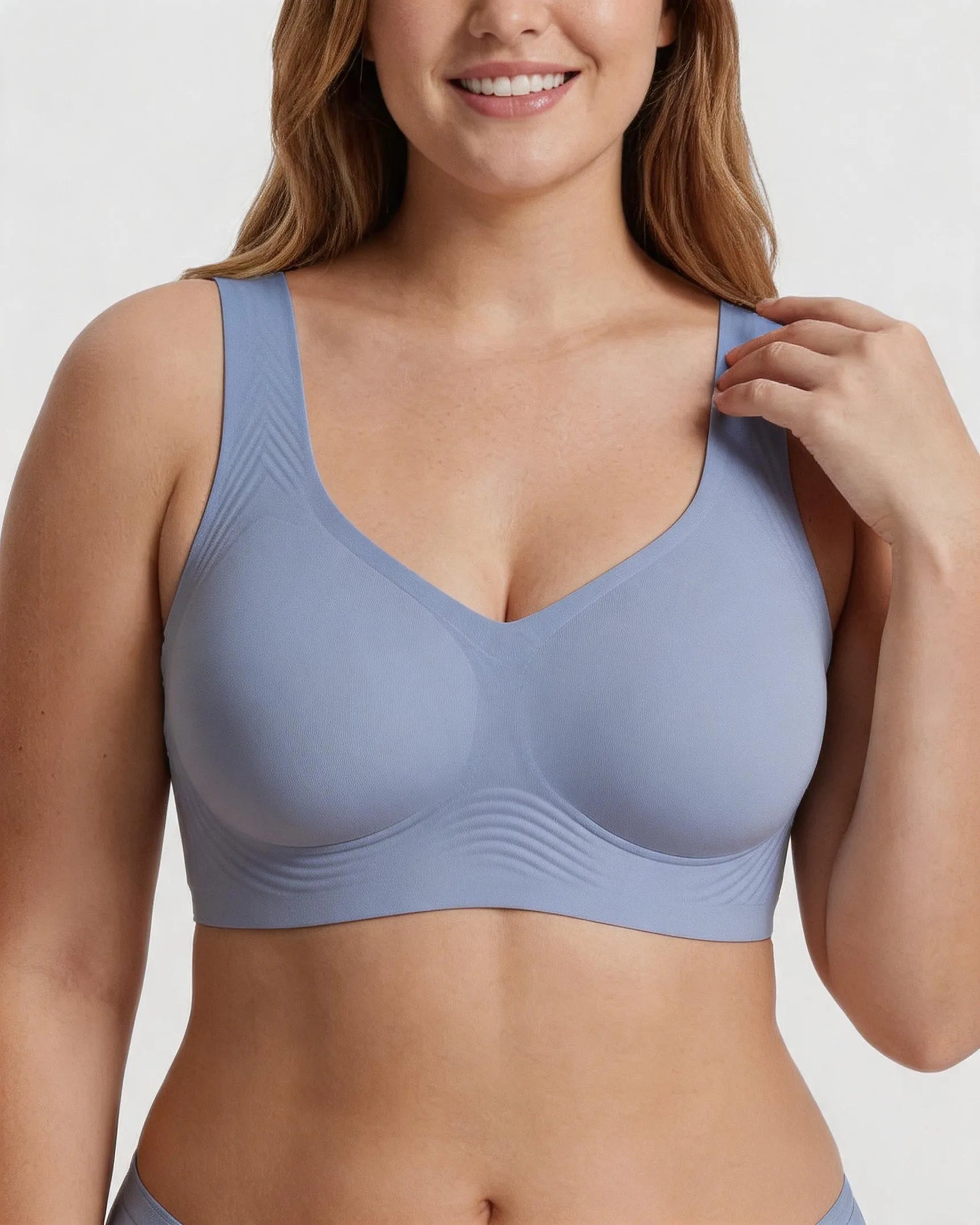 Upgraded Summer Jelly Wireless T-shirt Bra
