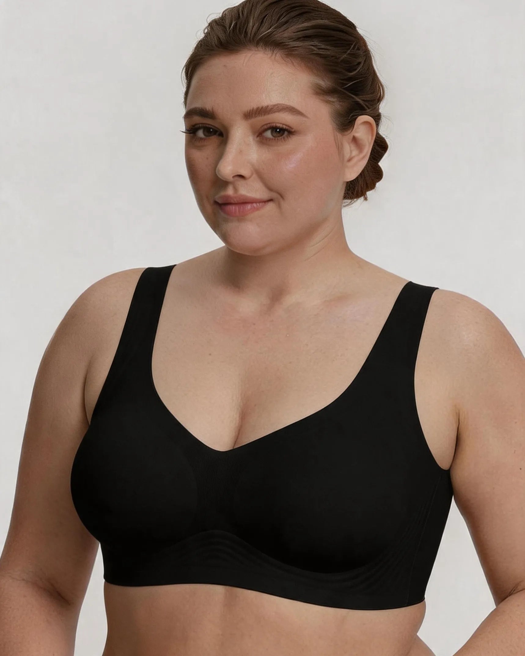 Holiday Special Red Seamless Jelly Wireless T-Shirt Bra