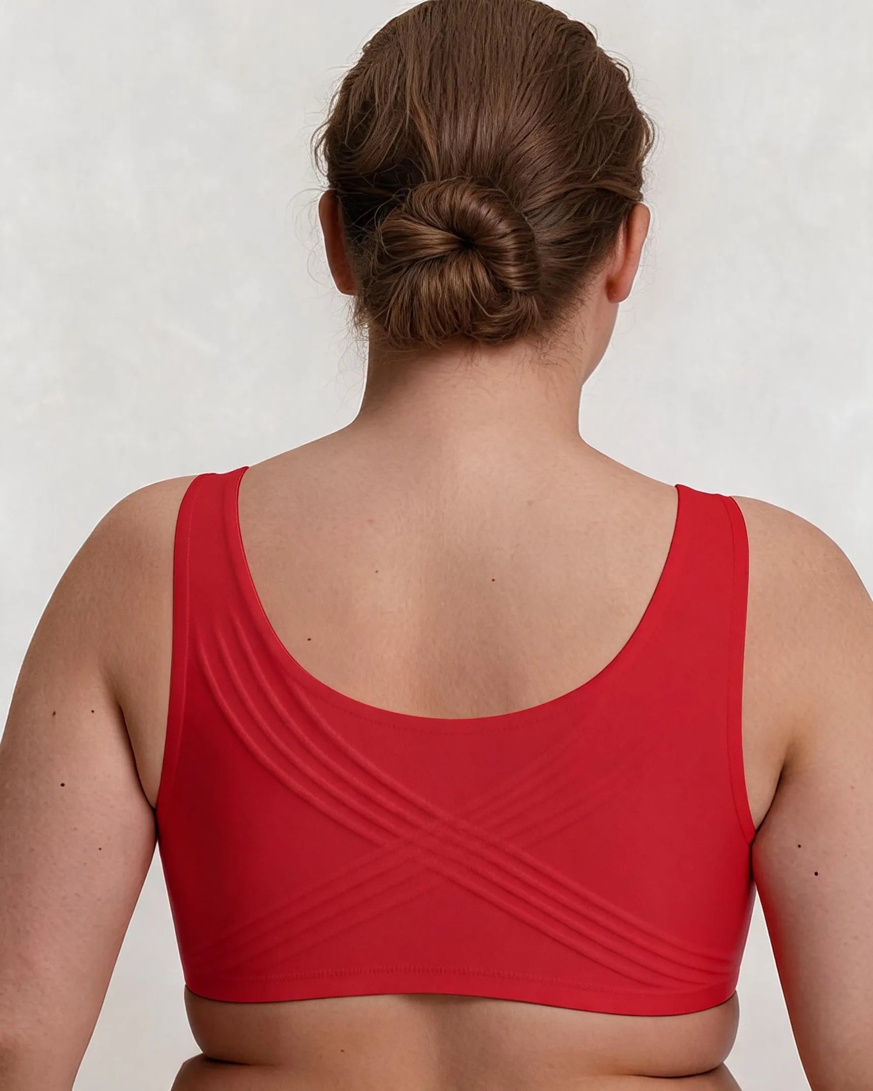 Holiday Special Red Seamless Jelly Wireless T-Shirt Bra